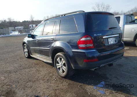 2007 Mercedes-Benz Gl 450 4Matic z USA, uszkodzony, nr VIN 4JGBF71E17A220578